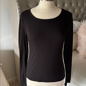 Z Supply Black Ribbed Top - Black